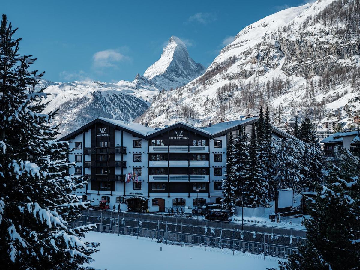 Hotel National Zermatt Bagian luar foto